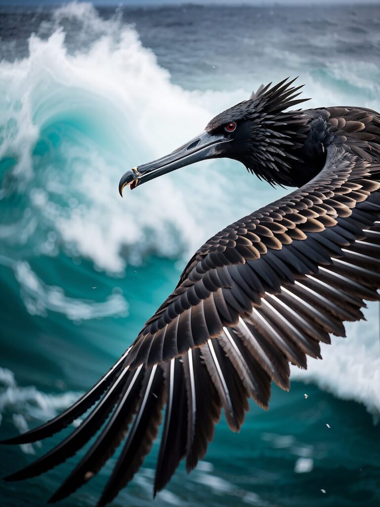 ai generated, frigatebird, bird-8737092.jpg